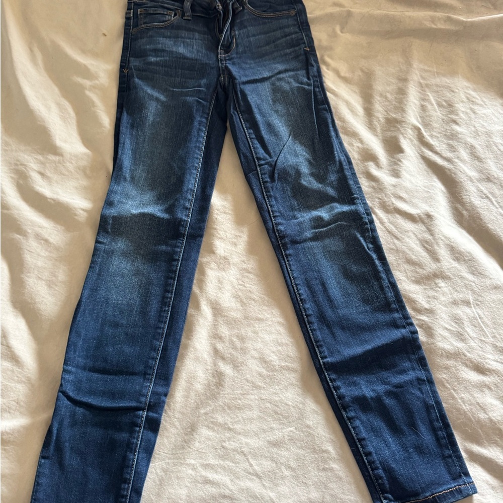 American Eagle Outfitters Dark Blue Skinny Jeans